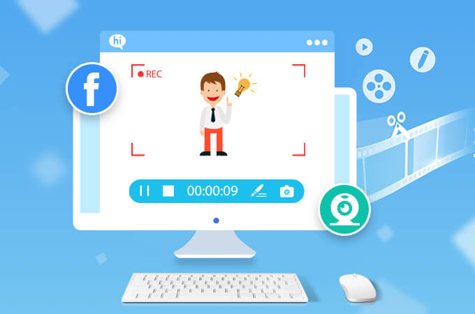 how to record facebook video