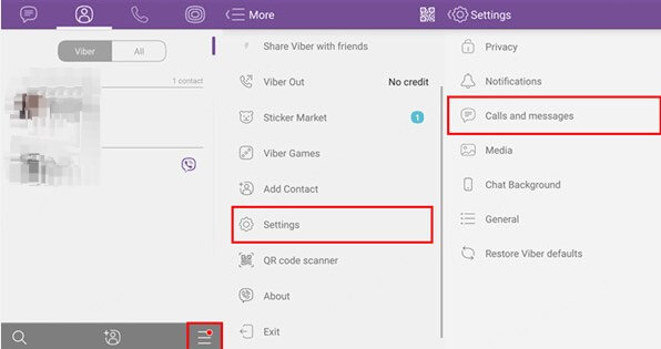 How to see hidden chats from viber backups