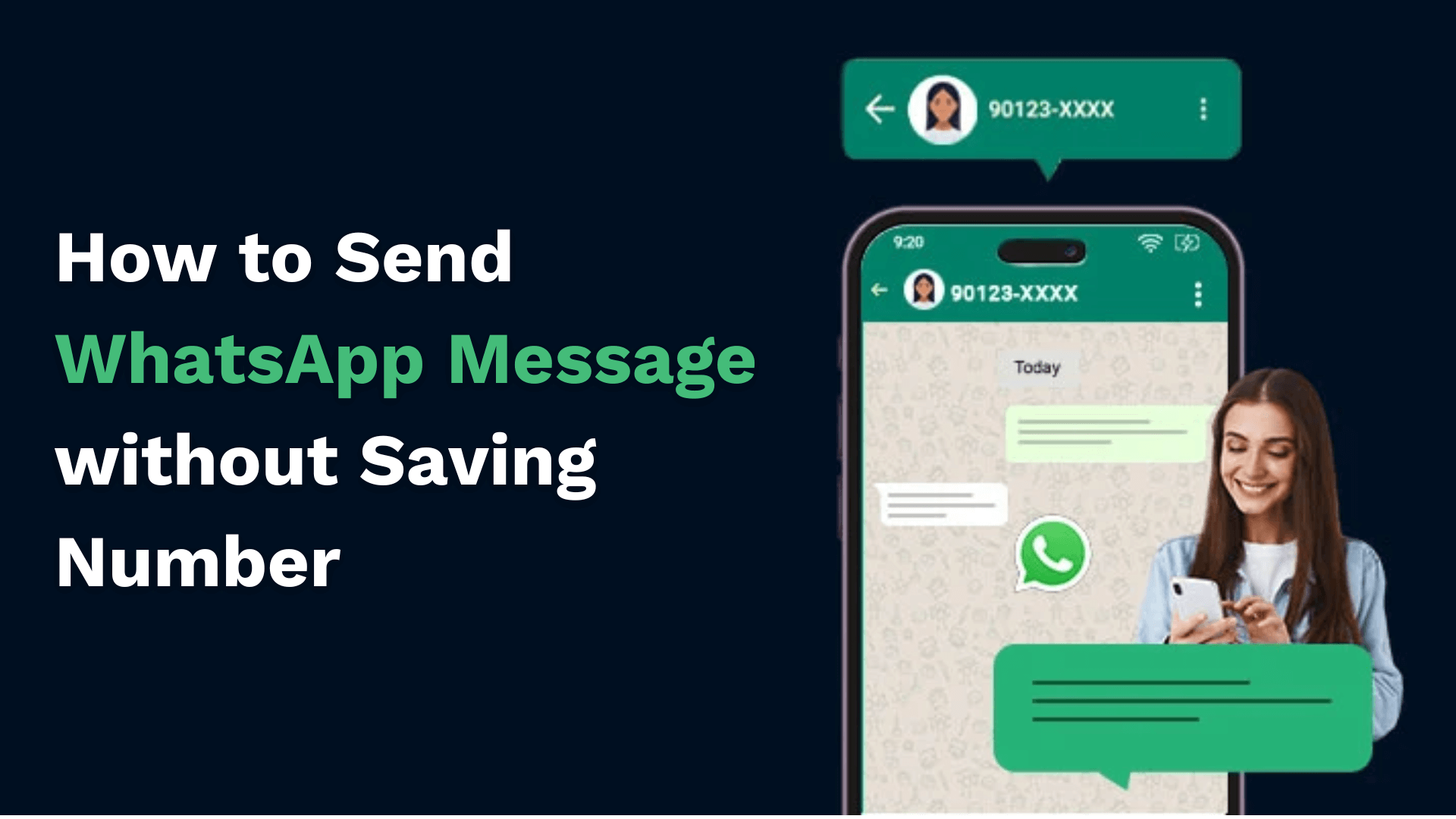 how to send whatsapp message without saving number