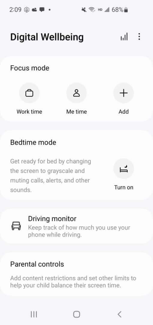 How digital wellbeing set time limits on android
