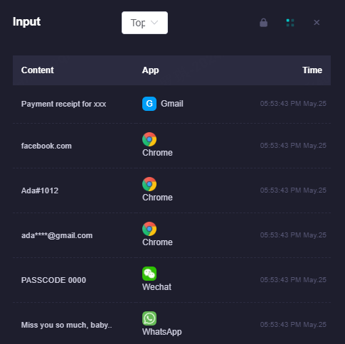 keyboard logging in ikeymonitor