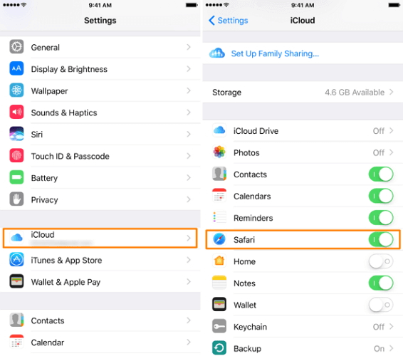 How to see safari history on ios in icloud backups