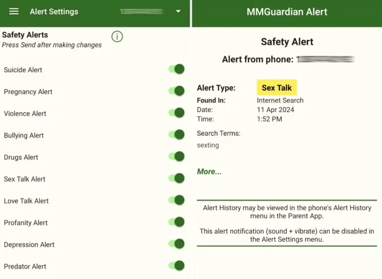 mmguardian safety alert system