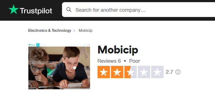 mobicipp review trustpilot