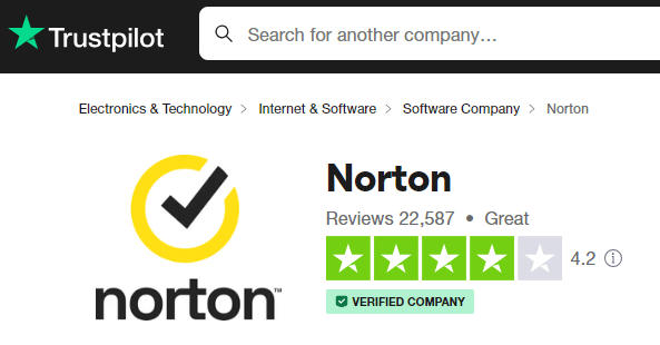 norton family review trustpilot