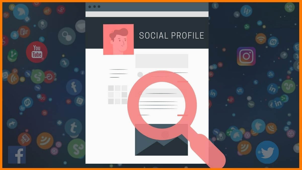 search social media accounts by email