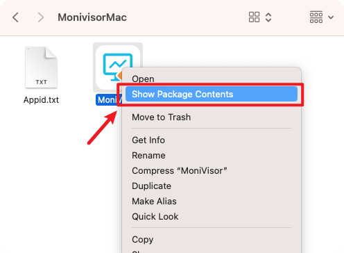 How to locate monivisor on macbook