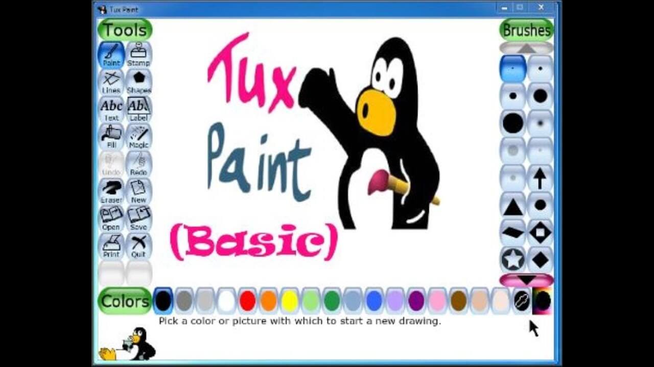 Tux paint best pc learning games