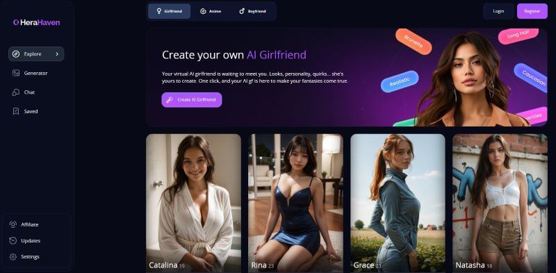 herahaven dashboard
