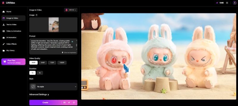 generate the video