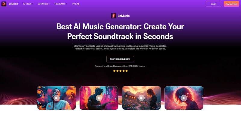 litmedia dashboard