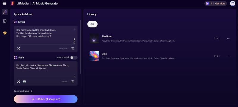 generate fnf music