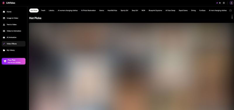 select video effects