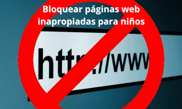 cómo bloquear páginas web