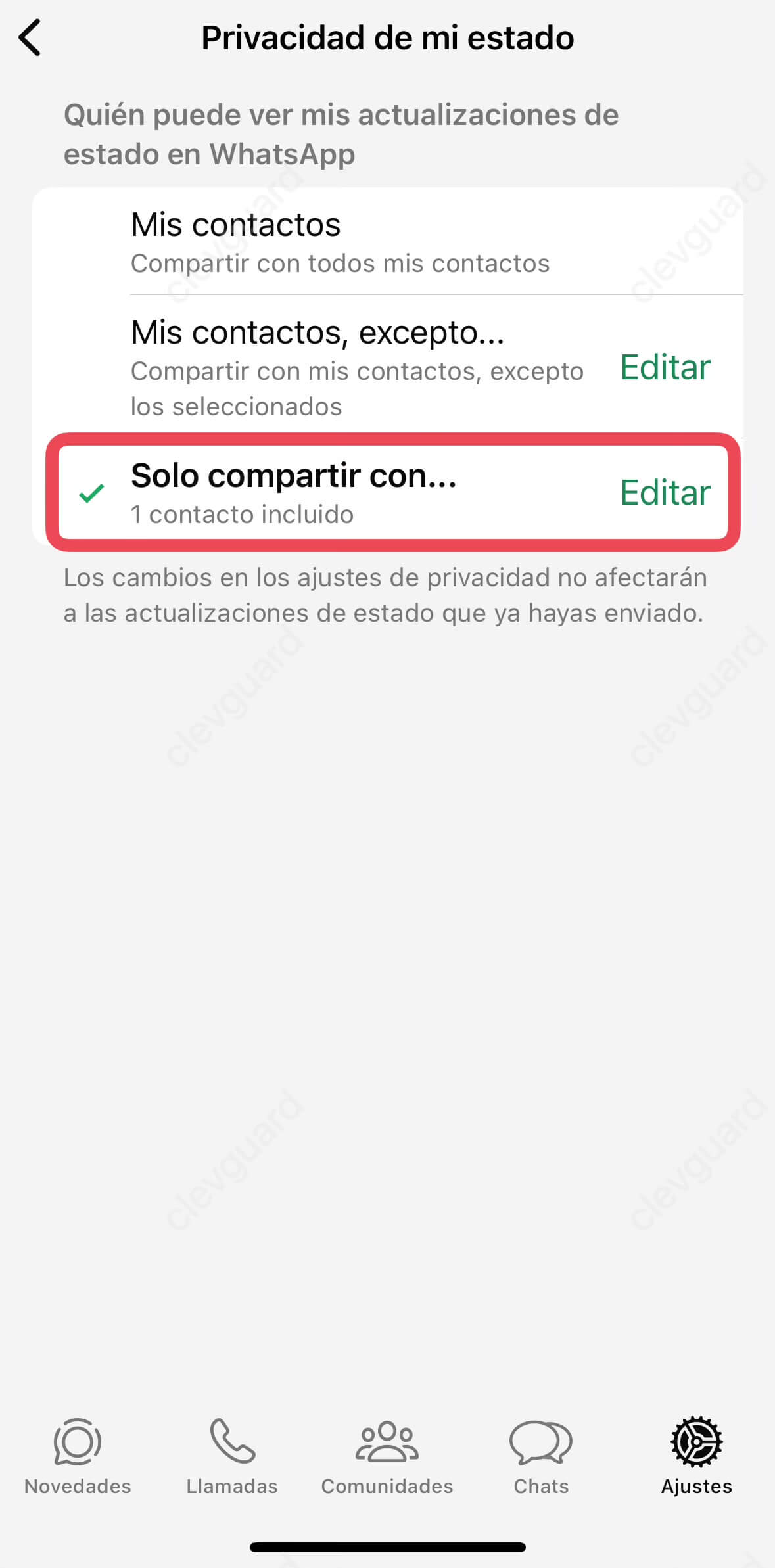 Cómo Ocultar el Estado en Línea de WhatsApp