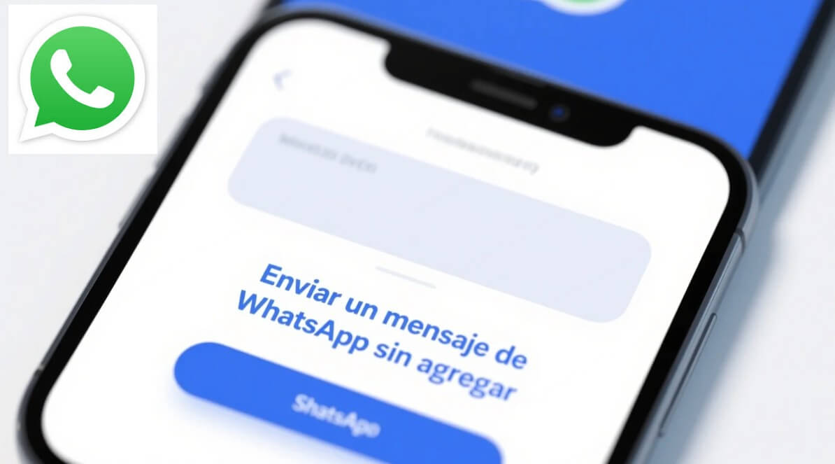 enviar un mensaje de WhatsApp sin agregar