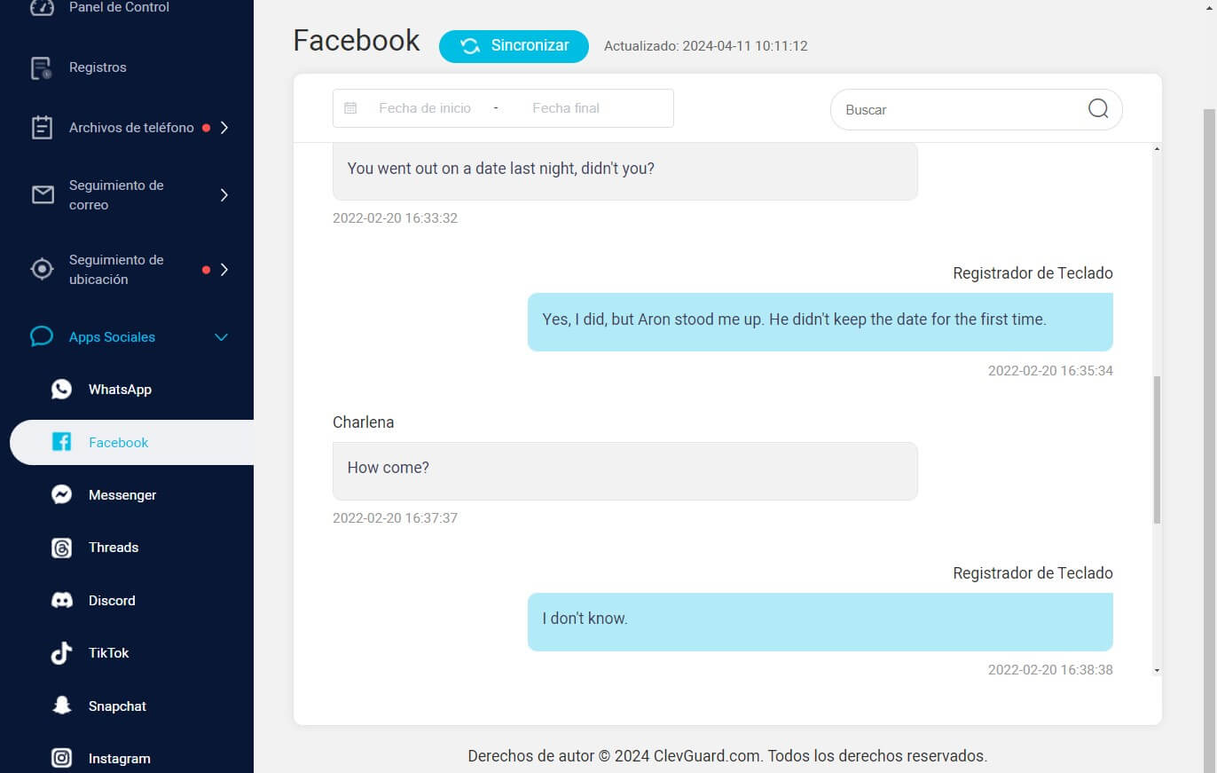 hackear conversaciones de facebook messenger