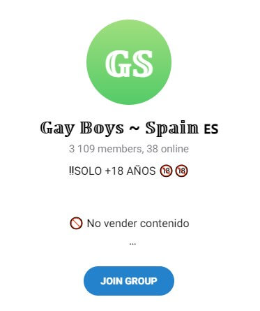 entrar grupos de gay en Telegram