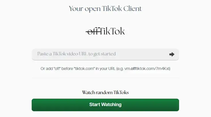 OffTikTok
