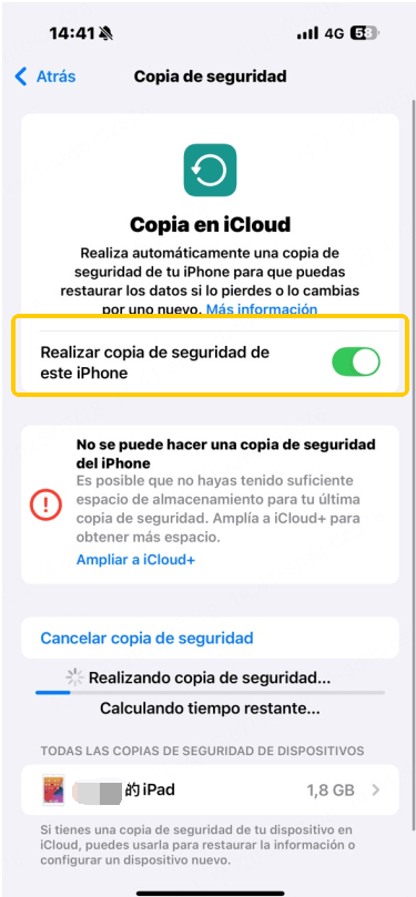 pagina de icloud