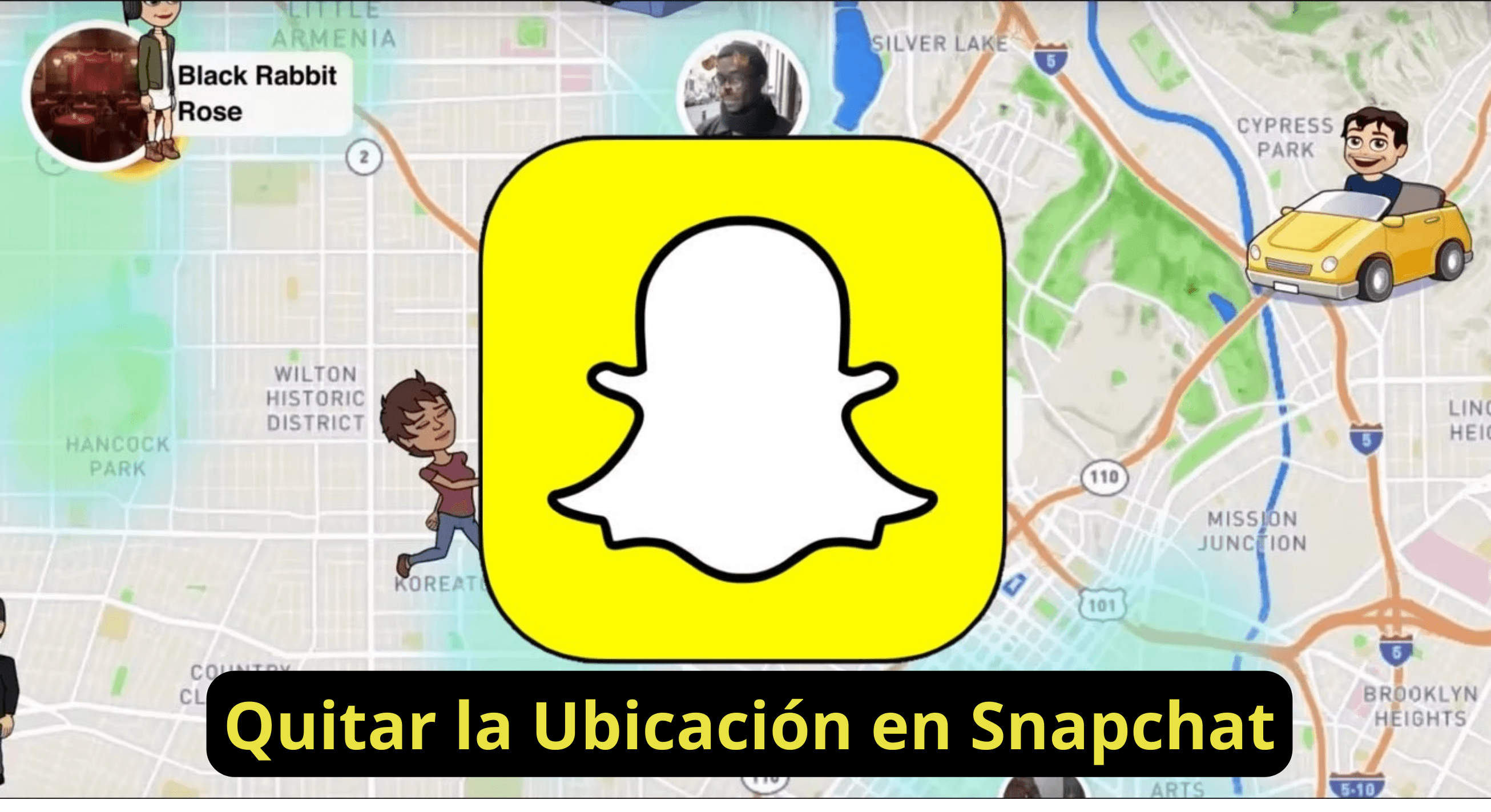Quitar tu Ubicación en Snapchat