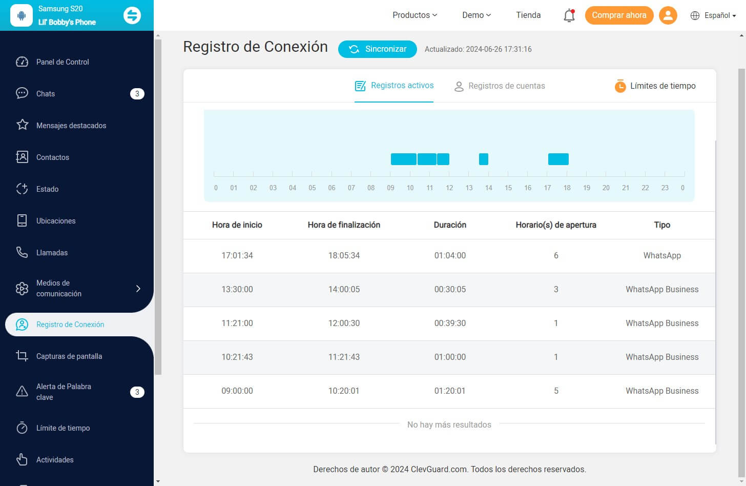 como ve4r la conexion de contactos en whatsapp