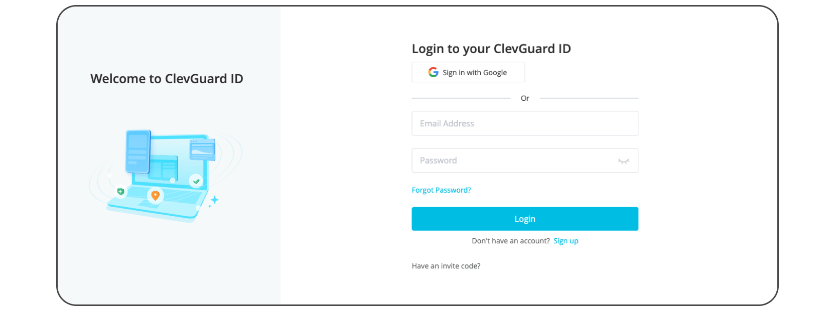 Registrar para una cuenta de Kidsguard pro account