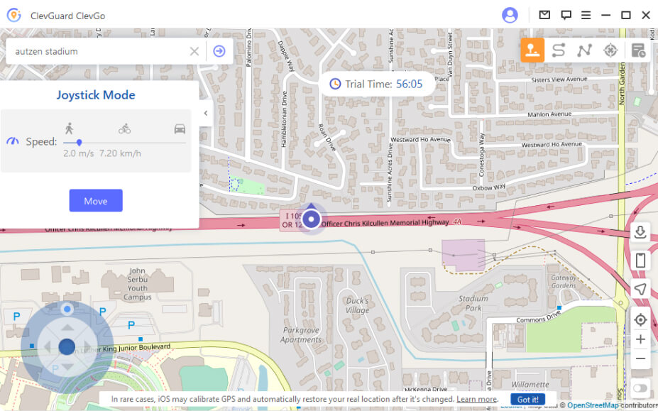 Pasos para usar ClevGo simulador de ubicación