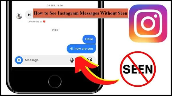 Cómo ver mensajes de Instagram en secreto
