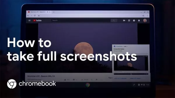 Cómo grabar la pantalla en un Chromebook
