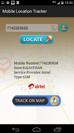 rastrear lacaciones con live mobile tracker