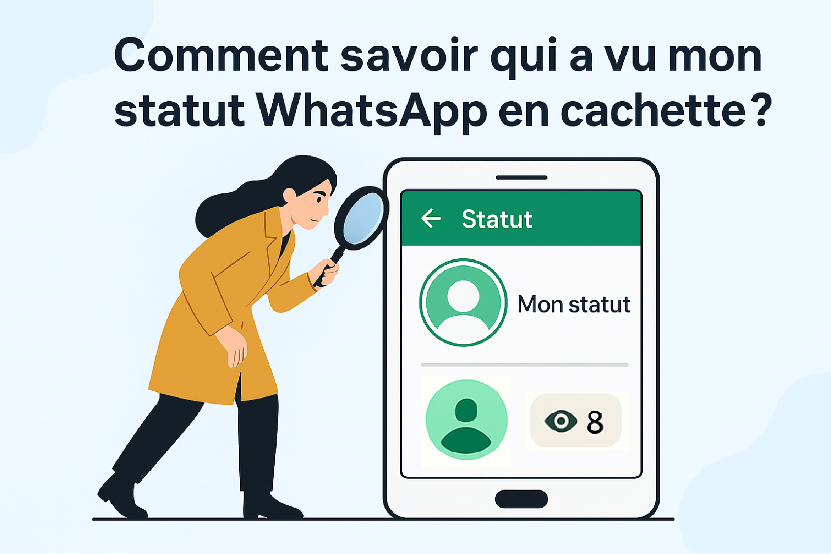 vu statut whatsapp secret