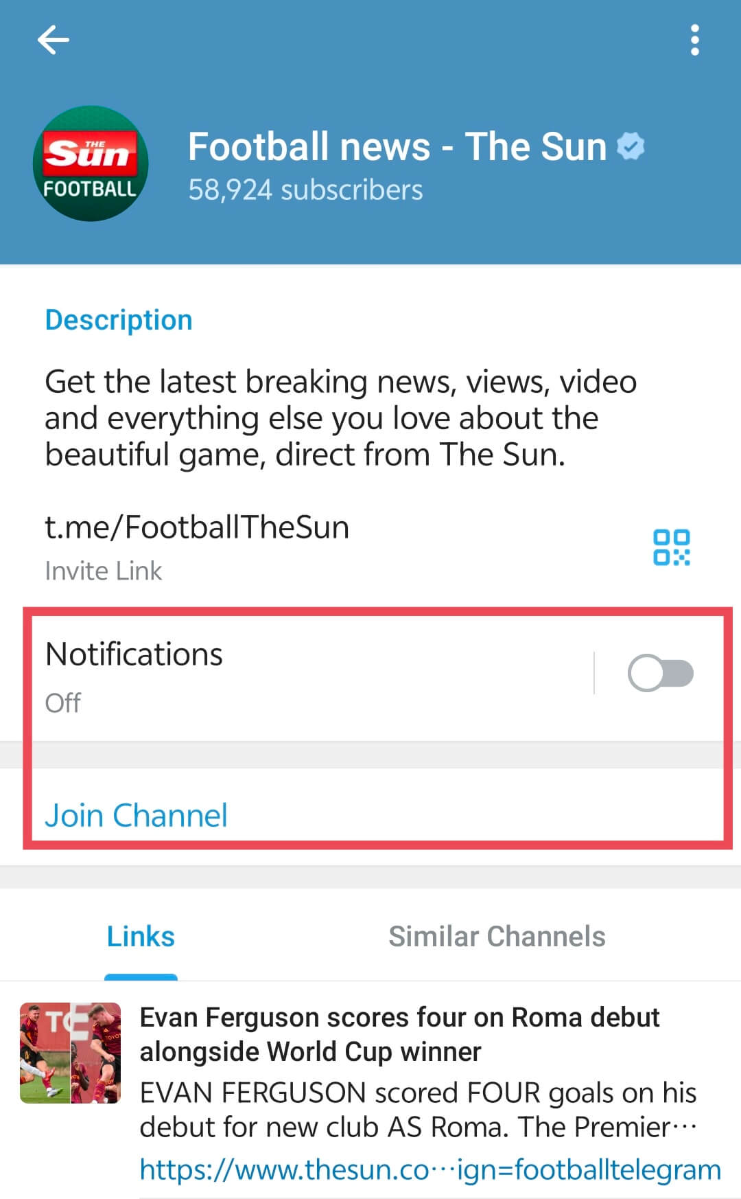 s’abonner et activer les notifications 