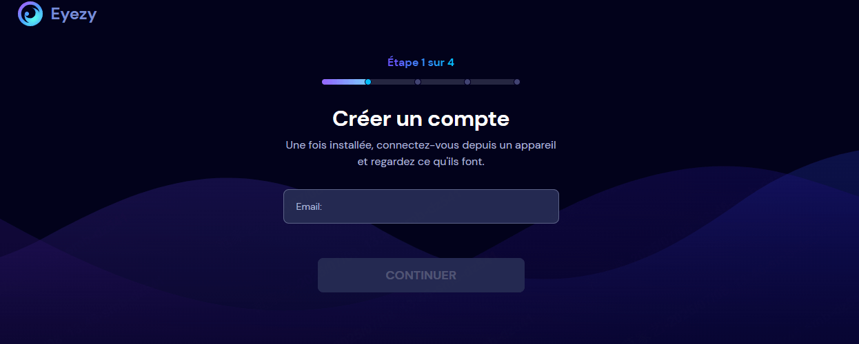 créer compte eyezy