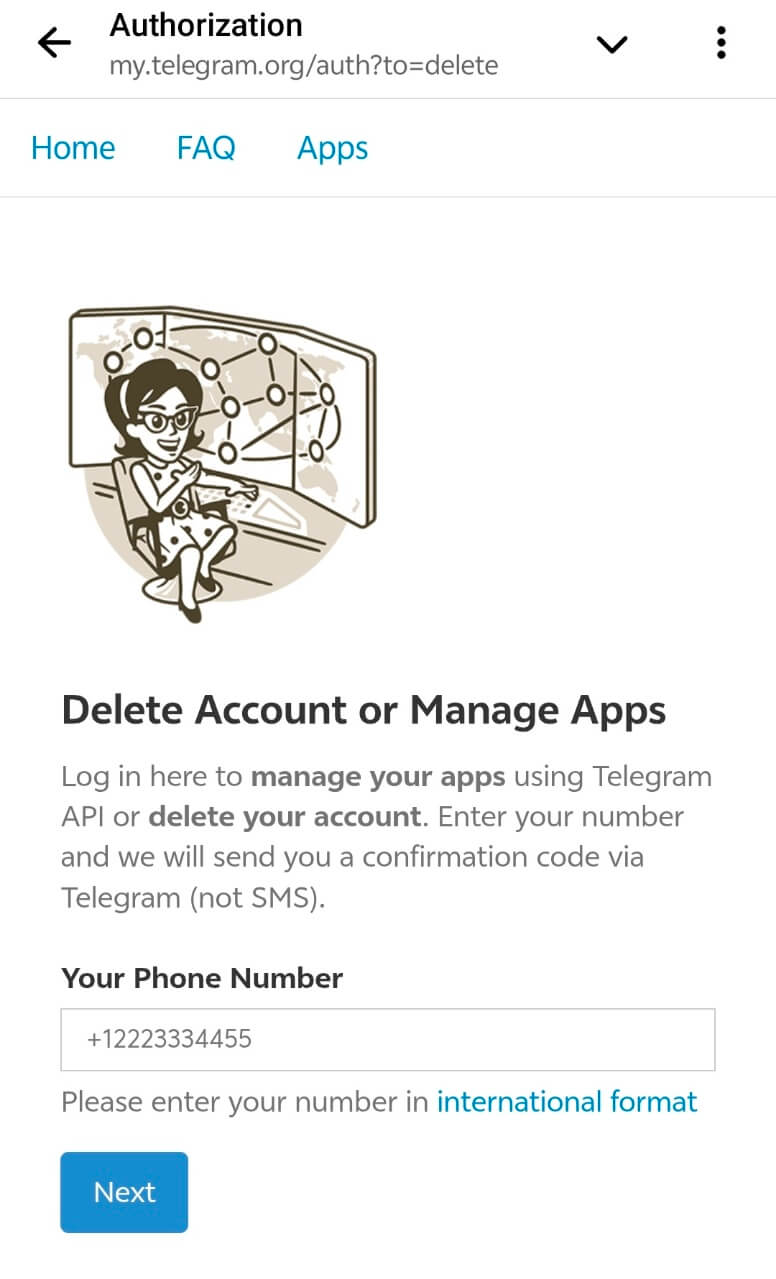 lien officiel telegram