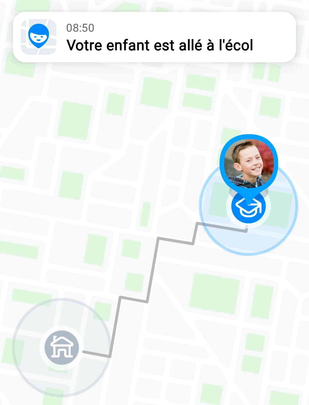 Localisation et zones de sécurité