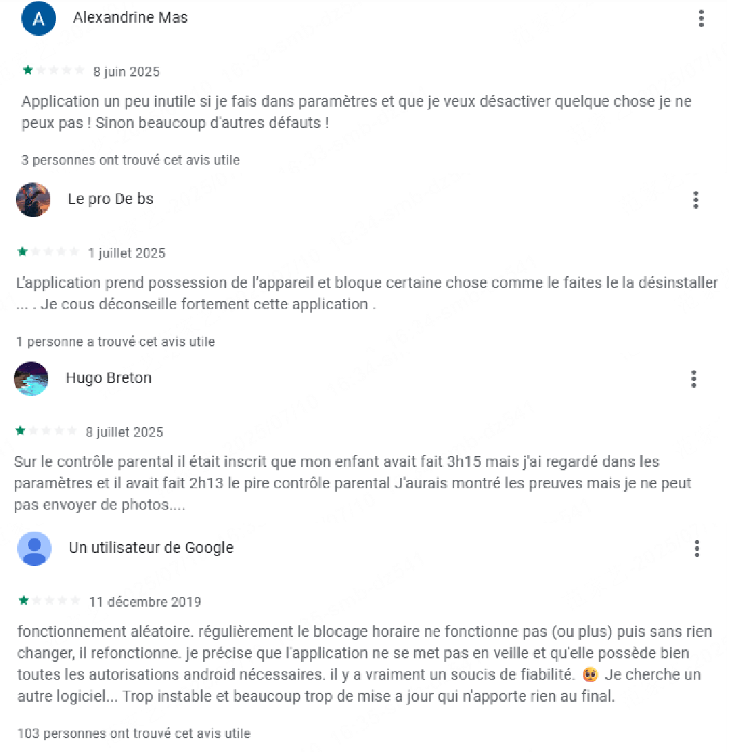 qustodio avis reel negatif