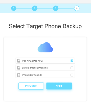 cocospy liés au compte iCloud