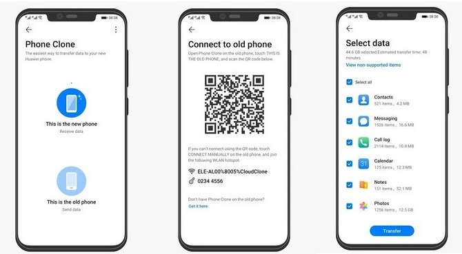 huawei phone clone app