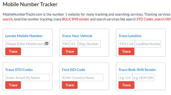 track a cell phone location online by phone number using mobile number tracker