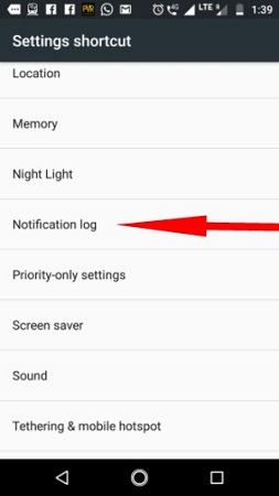 whatsapp notification log