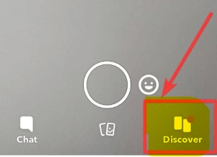fonctionnalité de découverte de Snapchat