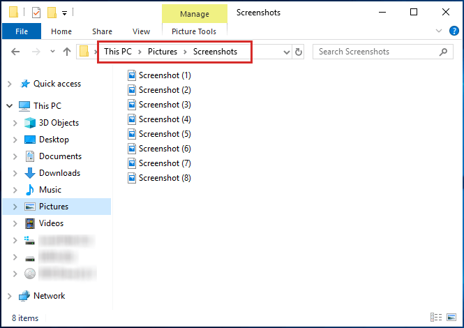 faire des captures d'écran de tout l'écran sous windows