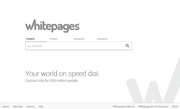 whitepages