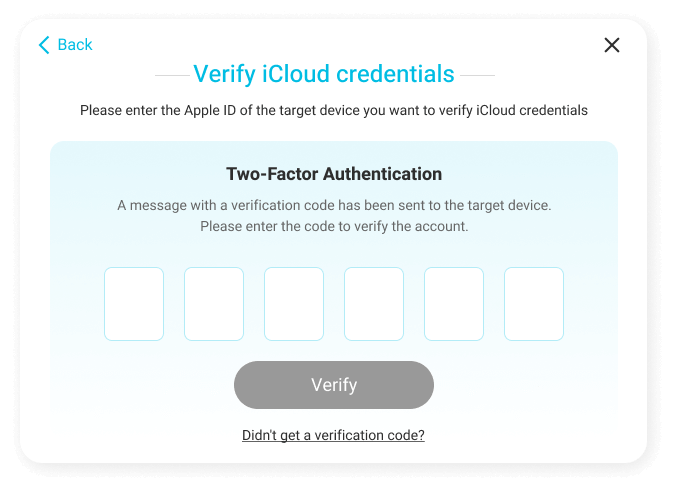 Step3:  Perform double validation