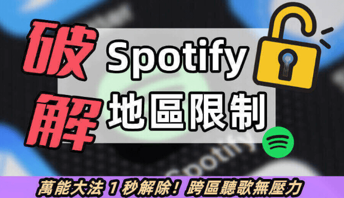 spotify跨區