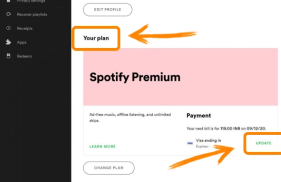 使用Spotify Premium步骤一