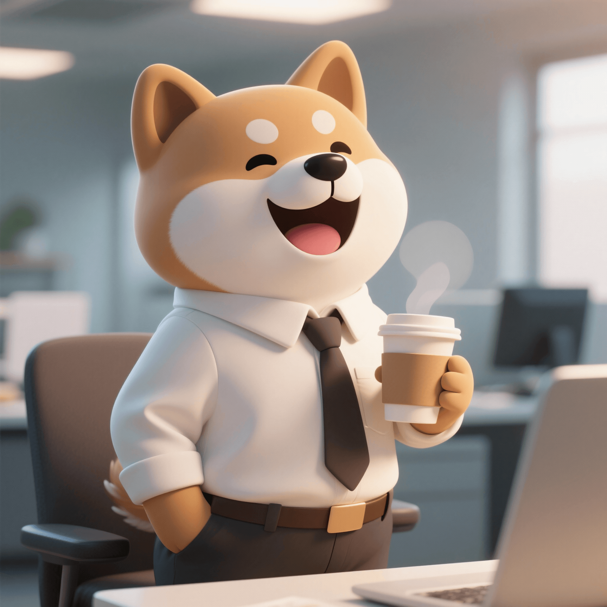 動物擬人貼圖Prompt 範例