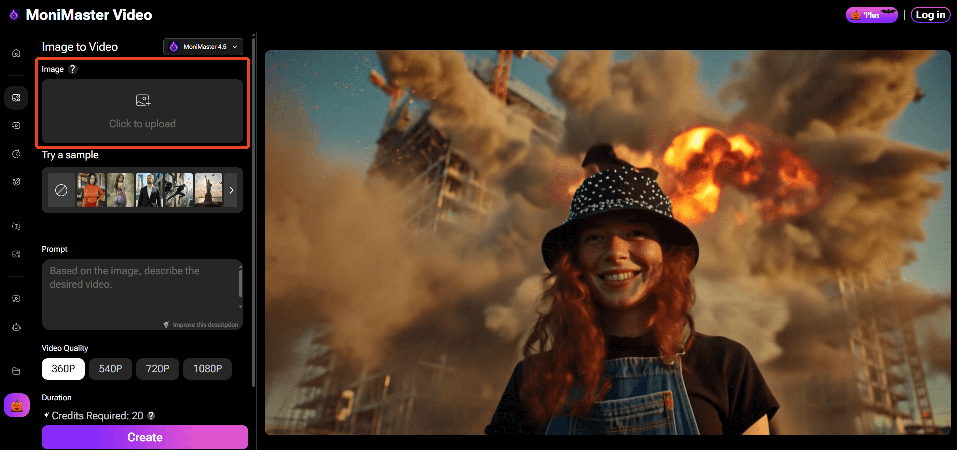 use monimaster video step 1