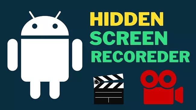 Hidden screen recorder
